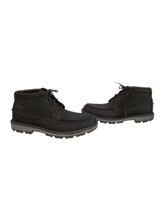 Clarks Maplewalk Moc Waterproof Leather Hiking Boots Brown 10.5 main image 5